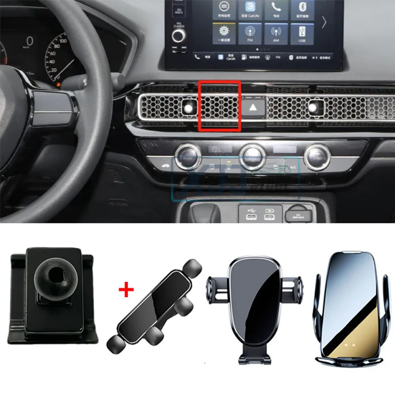 For Honda Civic 11th Gen 2022 2023 2024 Dedicated Car Phone Holder Base ...