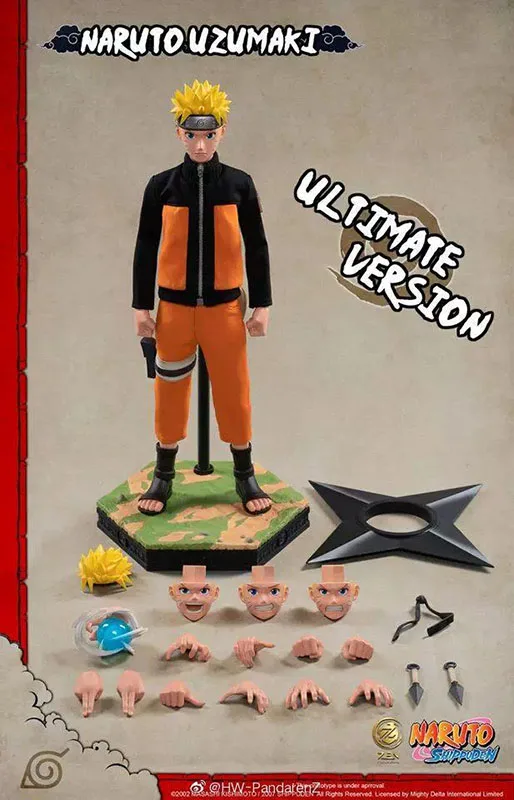 Naruto Uzumaki FigZero 1:6 Scale Figure, Naruto: Shippuden