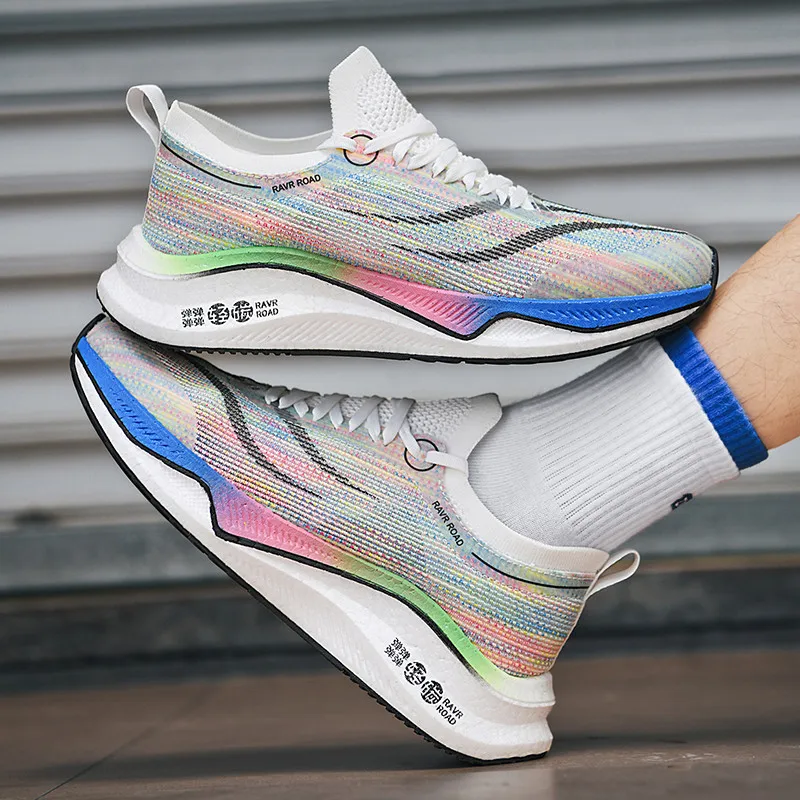 Running Shoes Rainbow Coloured Trainers Asics Luminous Trainers