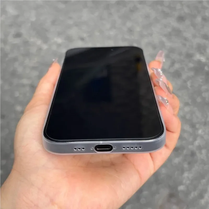 Ultra-Thin Matte Mesh Cooling Phone Case - Breathable Hollow Hard Cover