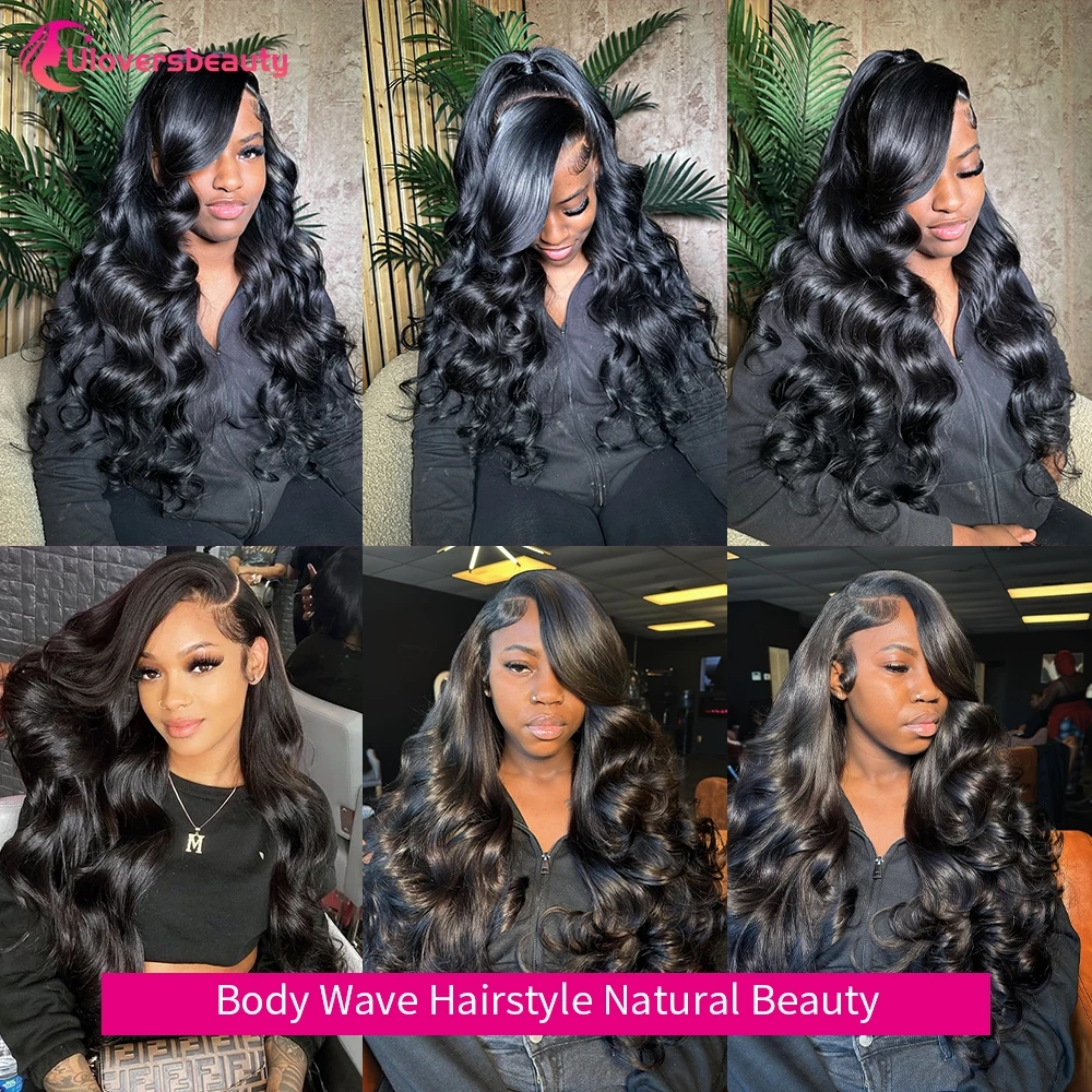 24 26 30Inch Body Wave Human Hair Wigs 13x6 HD Lace Human Hair Wig Raw Hair Wigs On Clearance Sale 220% Glueless Wigs Human Hair 6