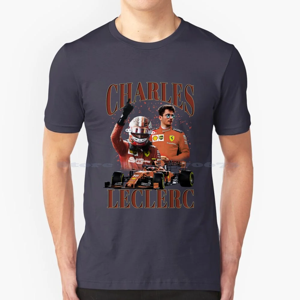 Charles Leclerc Victory Best To Buy Limited Edition | T-Shirt Regalo Perfetta 100% Cotone Tee Charles Leclerc Charles Leclerc