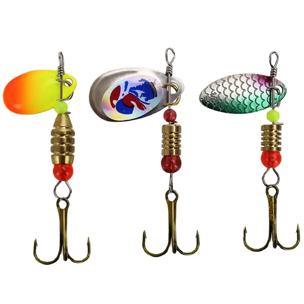 31Pcs Fishing Lures Kit with Fishing Tackle Box Fishing Spoons Metal Sequin  Lures Colorful Vivid Bright Metal Fishing Bait - AliExpress