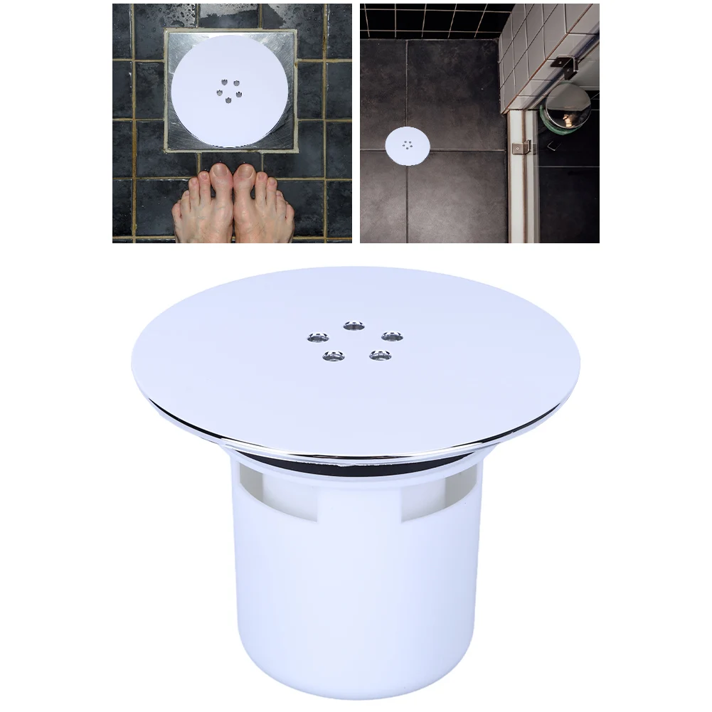 ShowerDrainCoverFastFlowShowerTrayPlugHoleCoverReplacement90