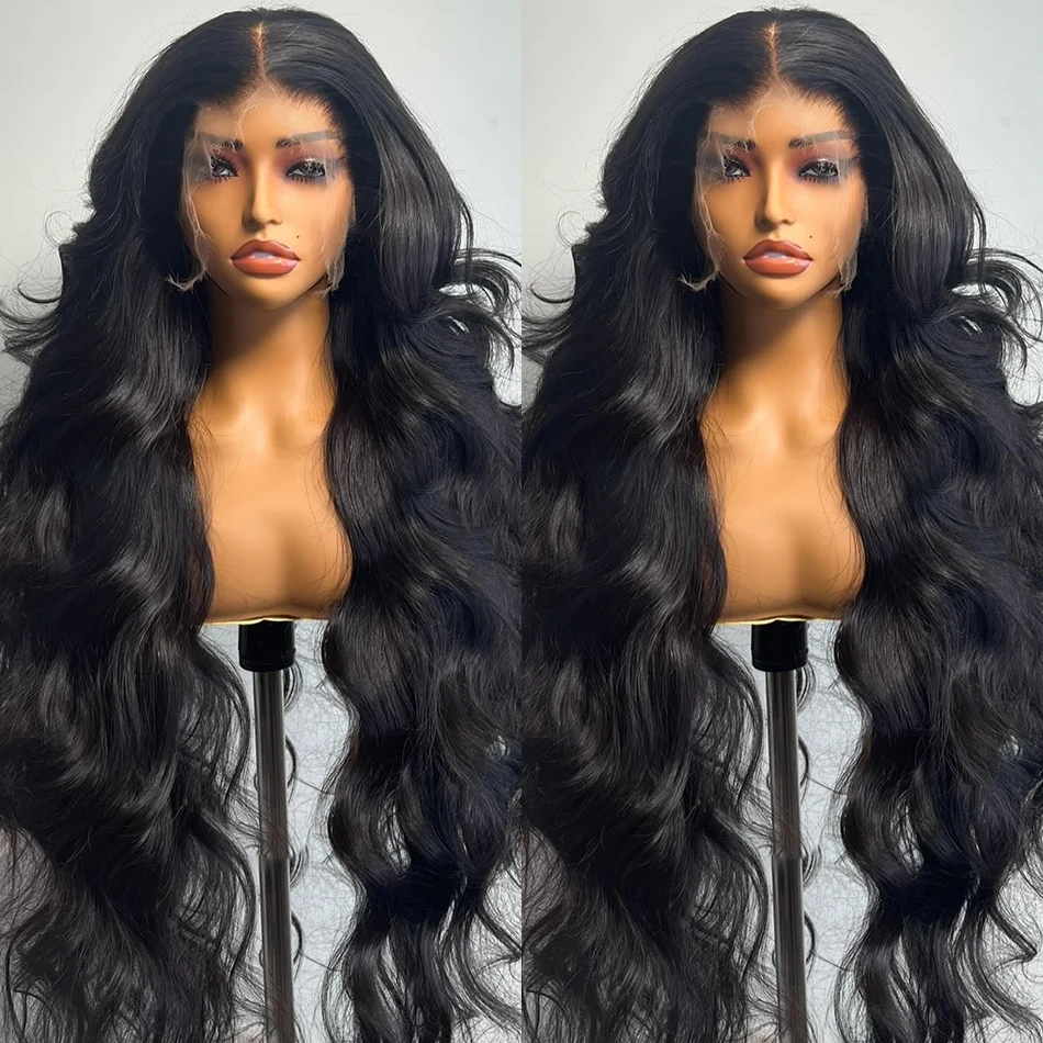 250% Body Wave Lace Front Human Hair Wigs Brazilian 30 Inch 13x4 HD Lace Frontal Wig 5x5 Lace Closure Glueless Wig Ready To Wear