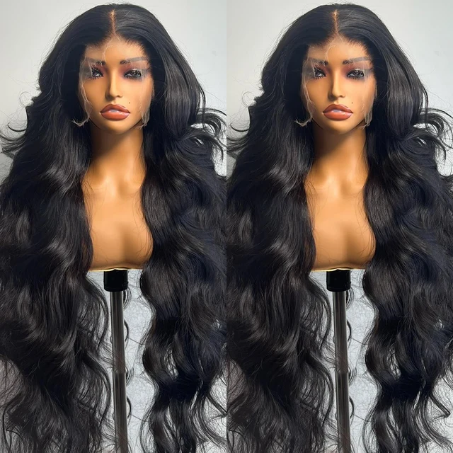 250% Body Wave Lace Front Human Hair Wigs Brazilian 30 Inch 13x4 HD Lace Frontal Wig 5x5 Lace Closure Glueless Wig Ready To Wear