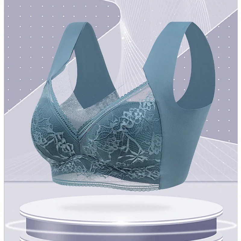 

Women's seamless underwear Seamless back bra Bra Girl fixed no underwire all-in-one wrap thin