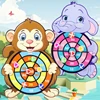 Educational Toys Children Dart Board Games Indoor Outdoor Sports Party Target Dartboard with Sticky Balls For Kids 3 to 5 Years 6