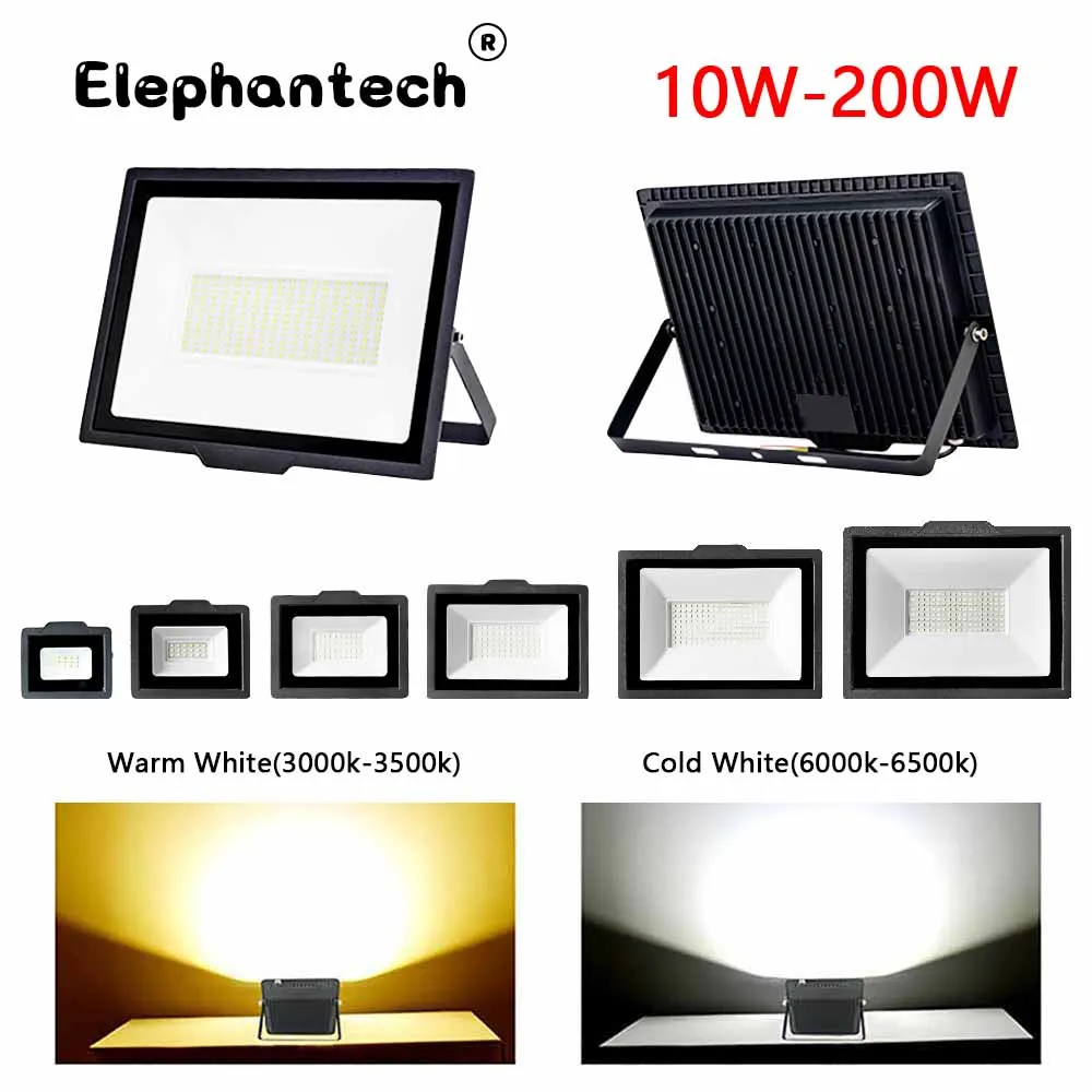 Luz De Inundación Al Aire Libre Foco Led De 20W, 30W, 50W