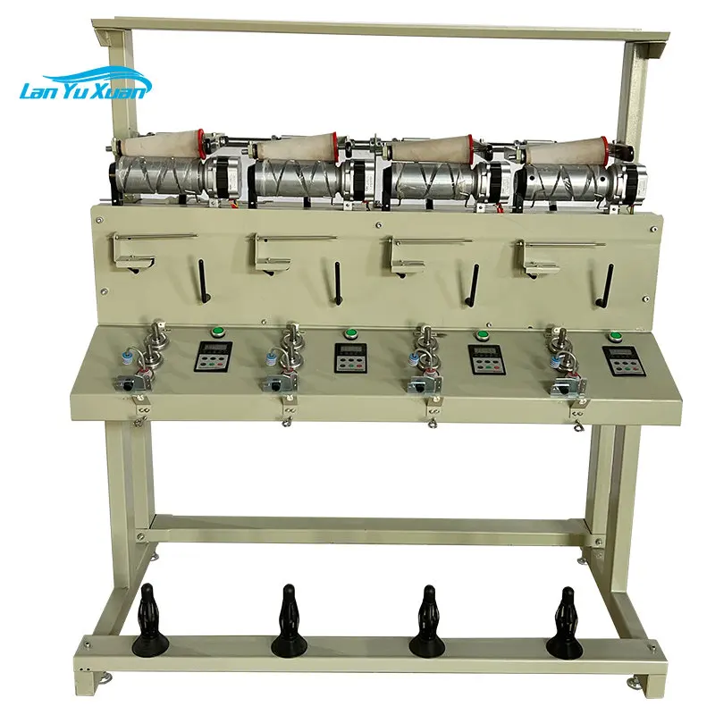 Pp Fabric Roll Machine Automatic Tight Yarn Bobbin Winding Machine