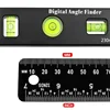 4 In 1 Digital Display Angle Ruler Protractor 3 Bubble Level Guage LCD Display Angle Measuring Tool Woodworking Accessories 3
