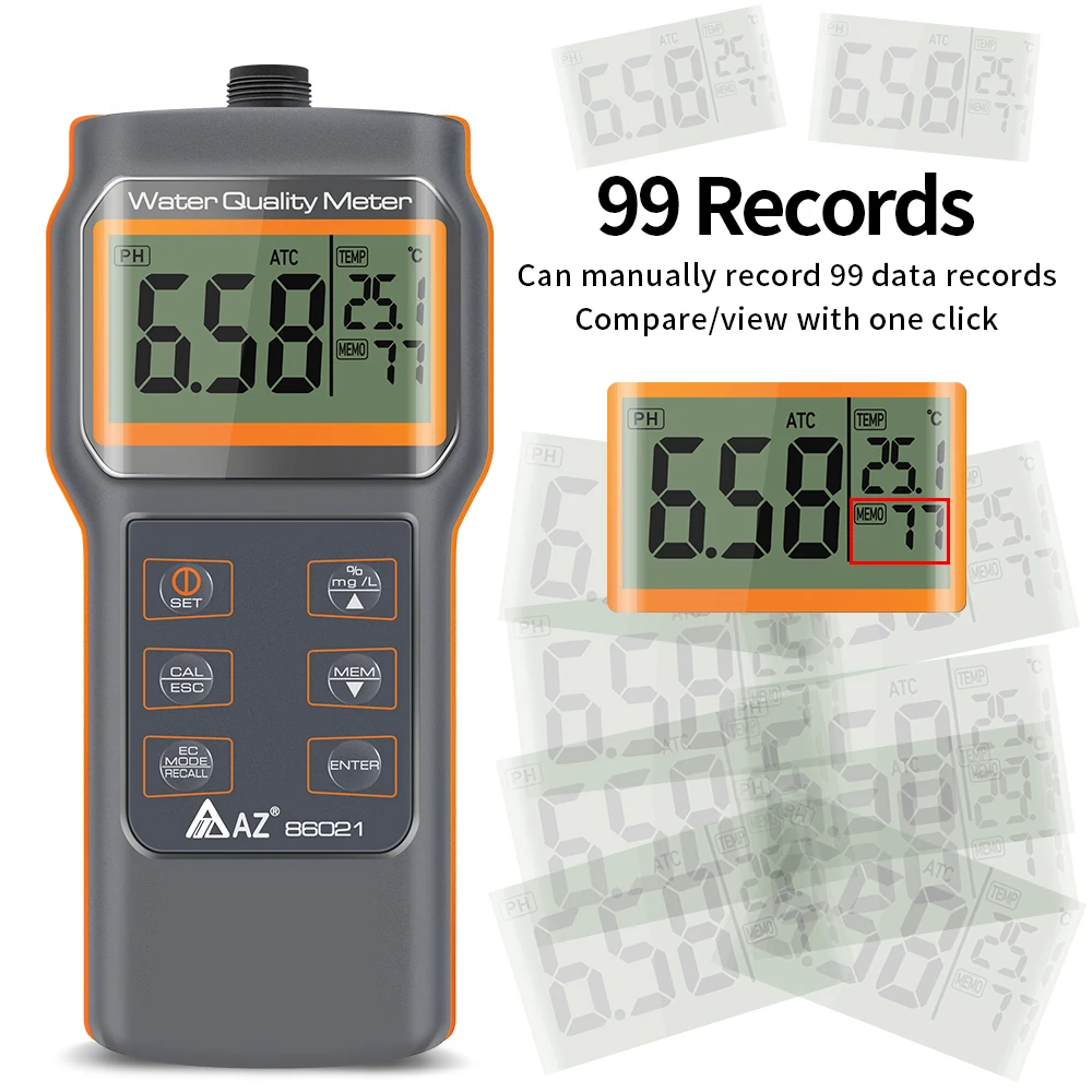 AZ Multi-Parameter Water Quality Meter AZ86021
