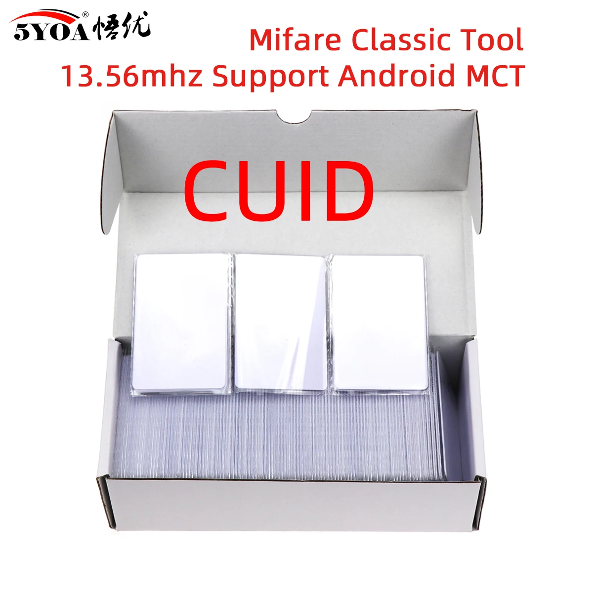 RFID Cards 5YOA CUID Card Gen2 Smart Chip Android App MCT Modify UID Block 0 Changeable Rewritable Copy 13.56Mhz ISO14443 1K S50