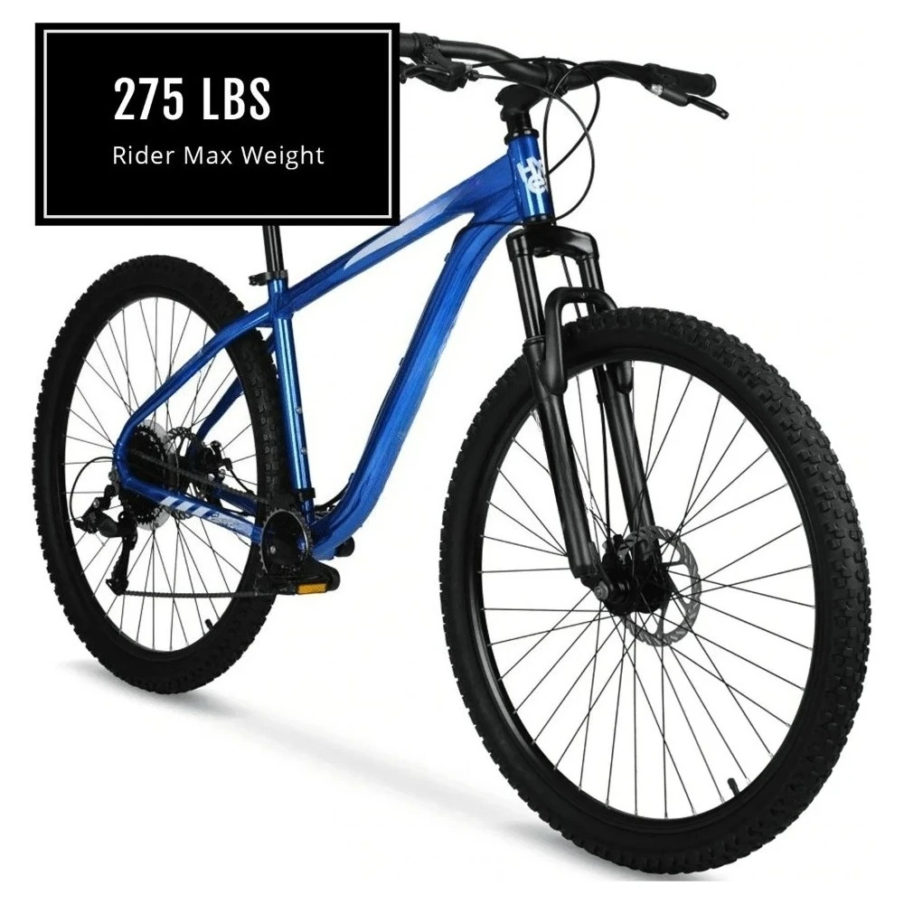 29" Wheel Hyper Bicycle Explorer Mountain Bike, Hard Tail, Blue 6