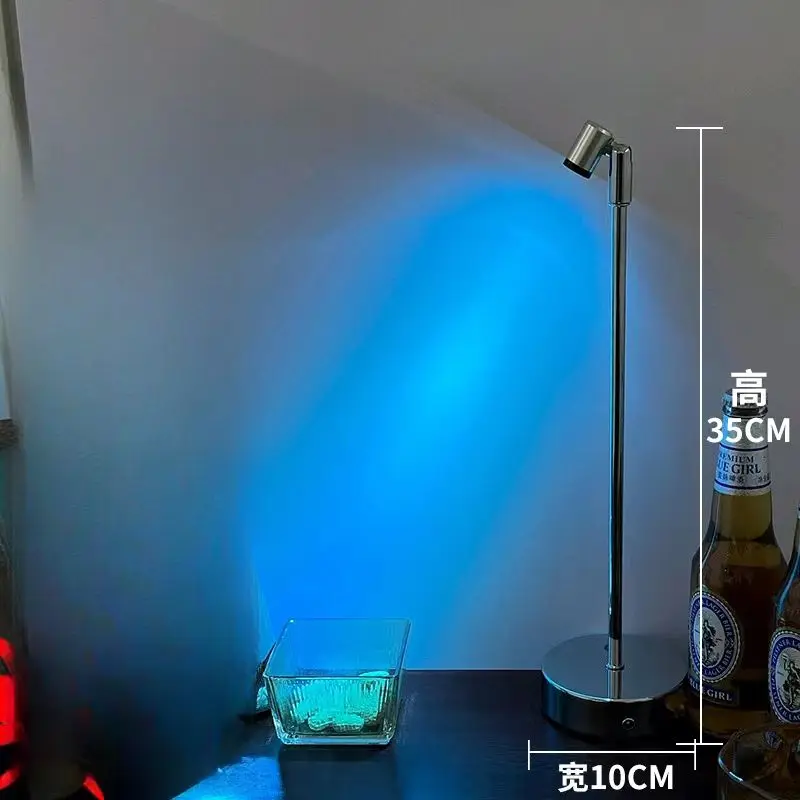 LED Retro Touch Dimming Charging Desk Lamp Outdoor High Pole Spotlights Atmosphere Decoration Small Night Lights table lamp led night lamp