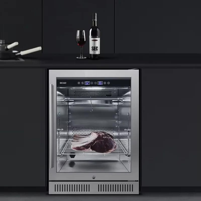 Hot Sale Meat Dry Age Fridge Refrigerator 170 Liter Salami Machine For Home Restaurant Kitchen - Image 6