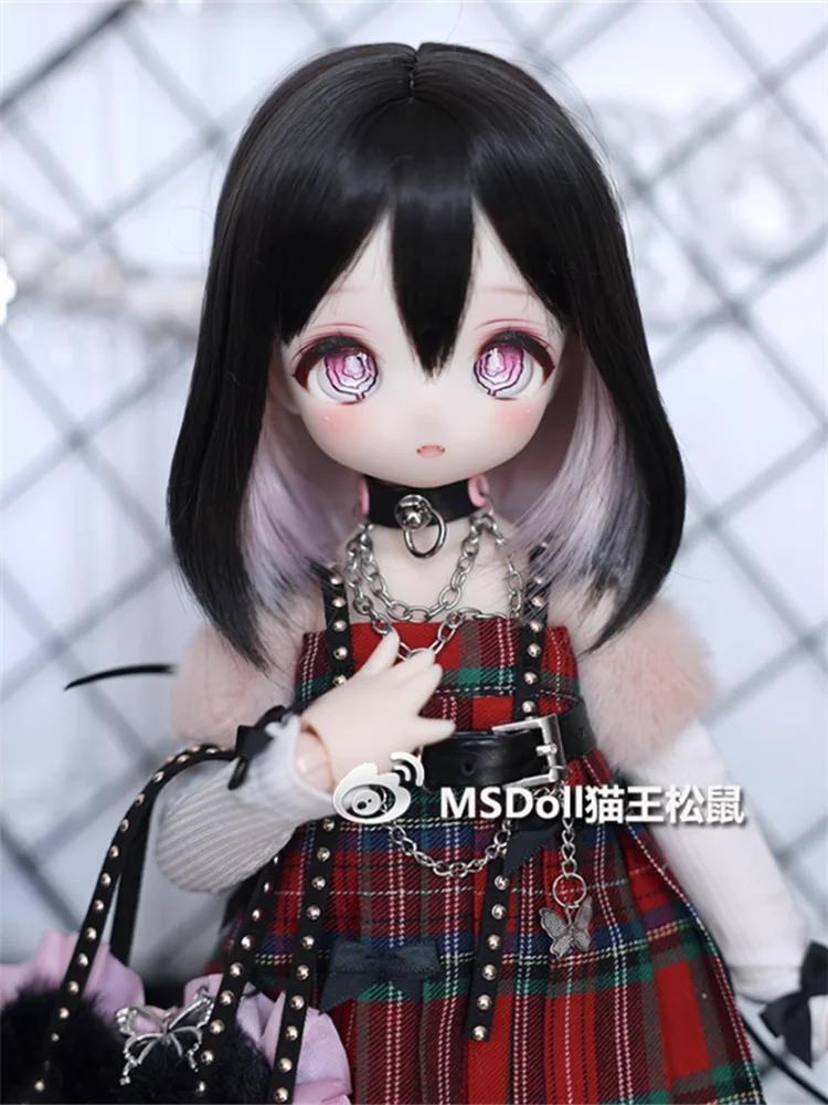 New Arrival BJD Doll Wigs Long Hair For 1/3 1/4 MDD DD Hair Accessories Girls DIY Gift