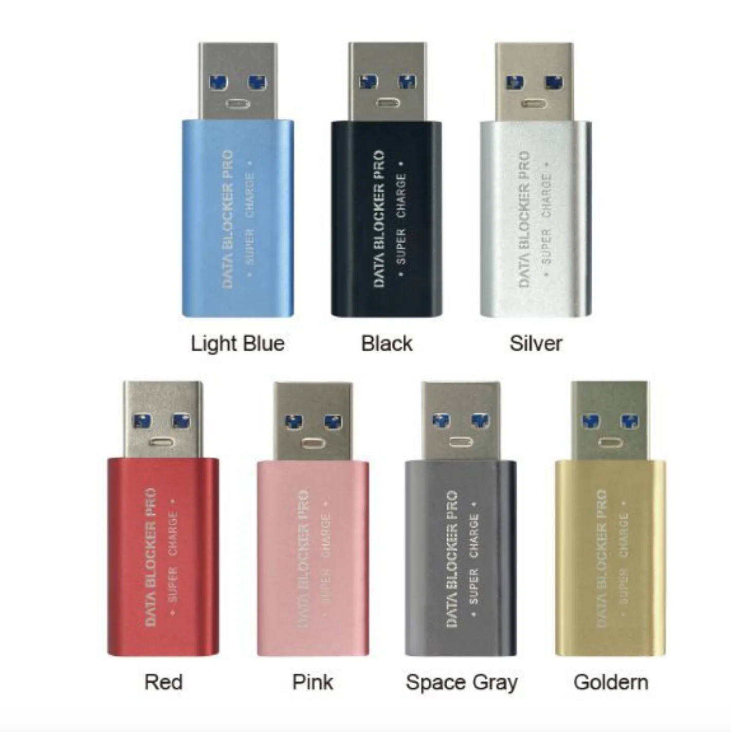 Usb Data Blocker Safety Data Interrupter Privacy Protection Hi-speed USB Shield Type C Data Blocker Pro USB A 3.0 Charge Adapter No