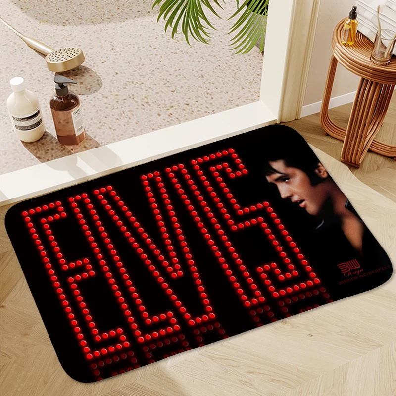 

Elvis Prayer Rug Kitchen Mat Entrance Doormat Living Room Rugs Bedrooom Carpet Doormats Floor Mats Welcome Home Foot Bath Door