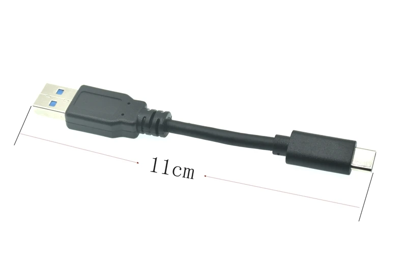 Wowfast Cavo USB C corto, 10 cm con gomito a 90°, 10 Gbps da USB C a USB C, angolo di cavo 5 A PD, cavo di ricarica rapida intrecciato da 240