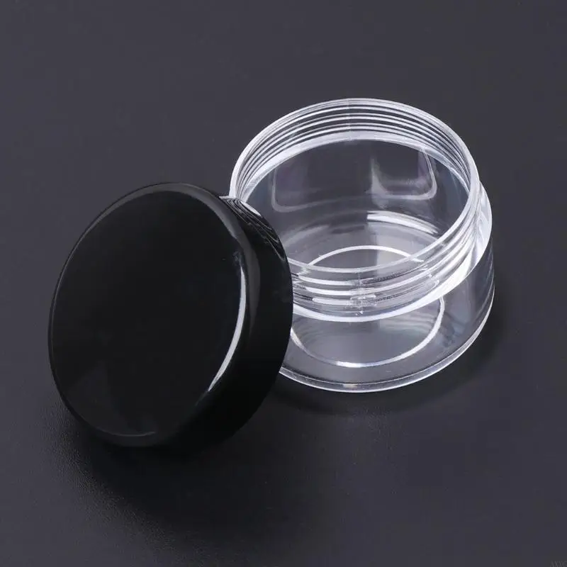 AXYC Mini Sample Bottle Fillable Empty Bottles Container with Lid Sealing Holder for Airplane Make Up Lip Balms Eye
