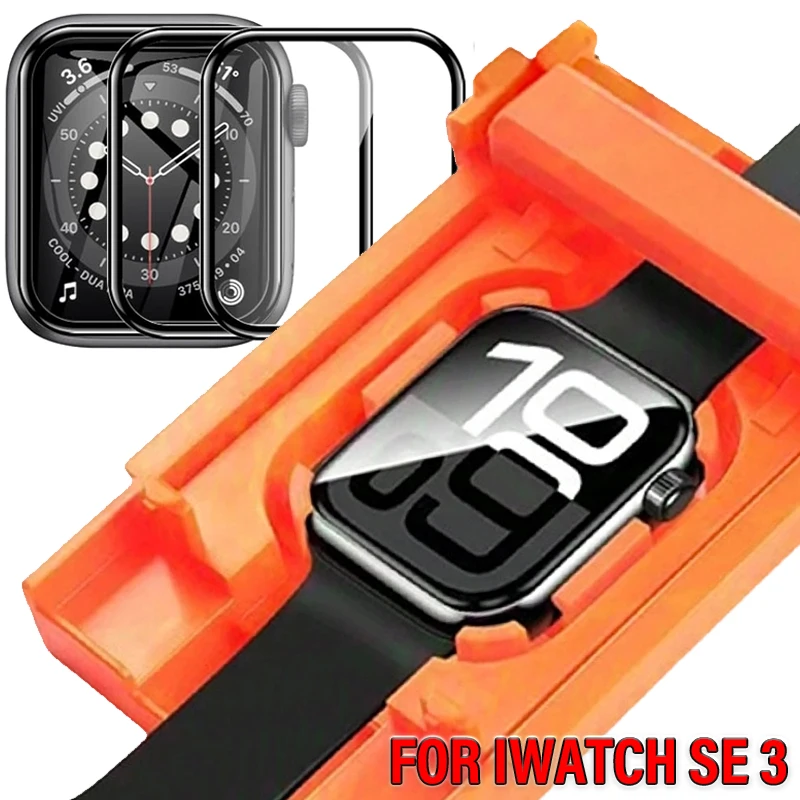 Ultra Clear Soft Screen Protector for Apple Watch – Easy Install, Non-Glass Film