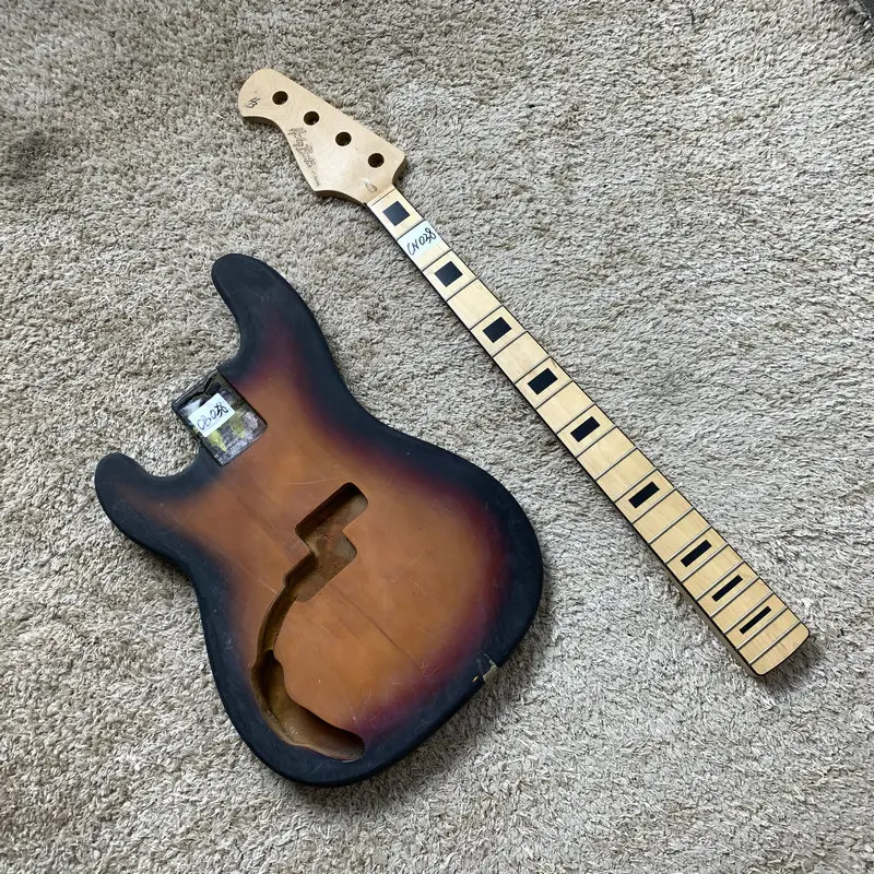 LeftHand4StringsPBassGuitarKitOriginalJDBrandNeckwith