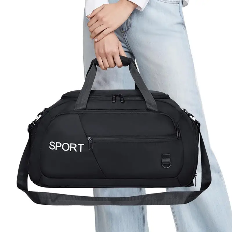 fitness Gym Bag Oxford Cloth Large Capacity Travel Bag Sports Handbags Gym Duffle Bag Waterproof Multiple Pockets Storage Pack 3