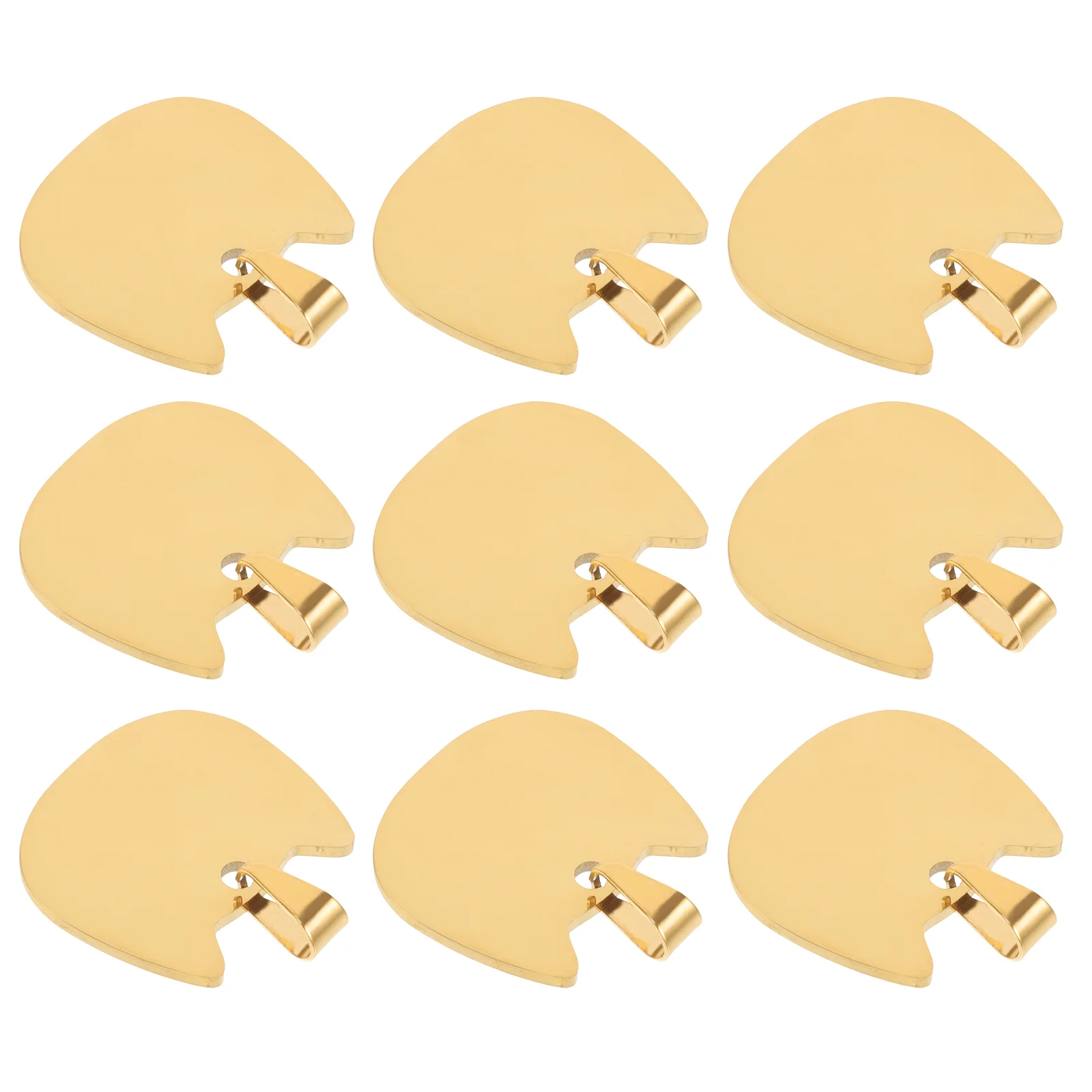 

10 Pcs Dog Tag Pendant Pet Collar Tags Stainless Steel Dogs Metal Puppy Name For Personalized