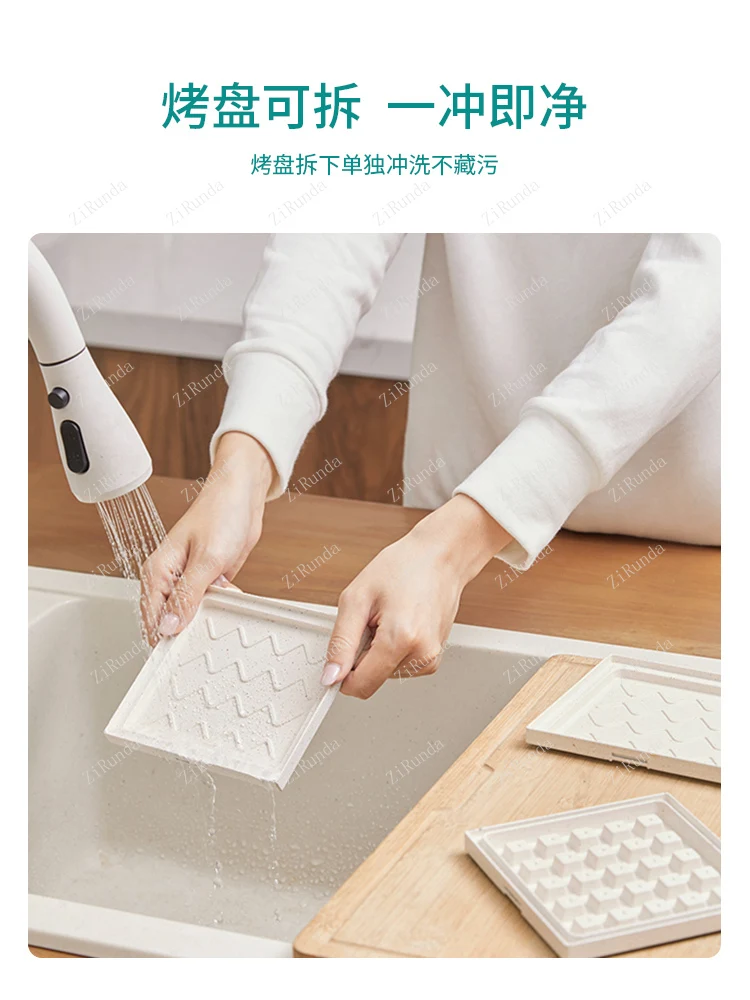 ~L Sandwich Breakfast Machine Household Toaster Multi-Functional Sandwich Waffle Toast bread maker 6