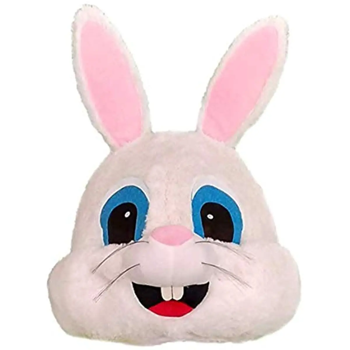 Costume de tête d'animal de lapin imbibé, masque de tête de lapin, robe de  cosplay, mascotte de lapin, fête d'Halloween - AliExpress