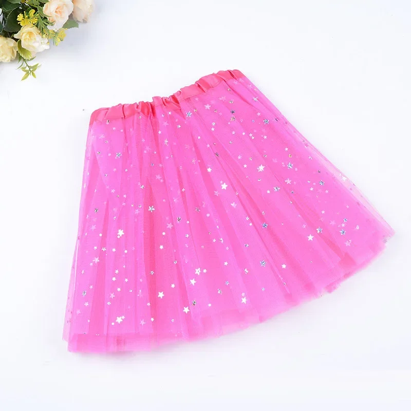 Star Women's Baby Girl Pink Tutu Princess Ball Gown Skirt