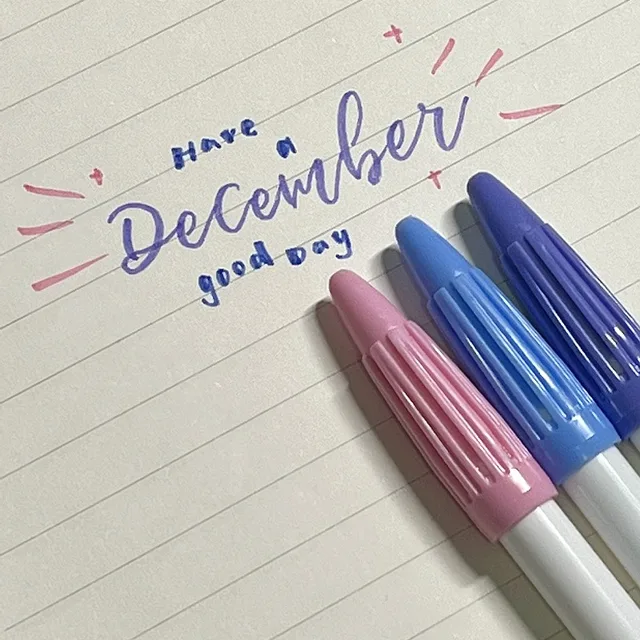 6 Pcs/Set Colors Gel Pen 0.4mm Highlighters Marker Pens Office School Stationery Student Writting Supplies 4