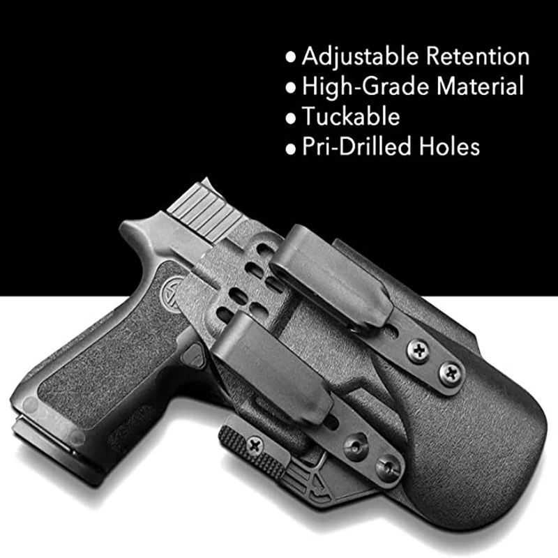 1/2Pcs Gun Holster Clip Belt Grip Hooks Holster Mounting Hardware with Screw Adjustable Adapter for IWB OWB Tactical Accessories 5