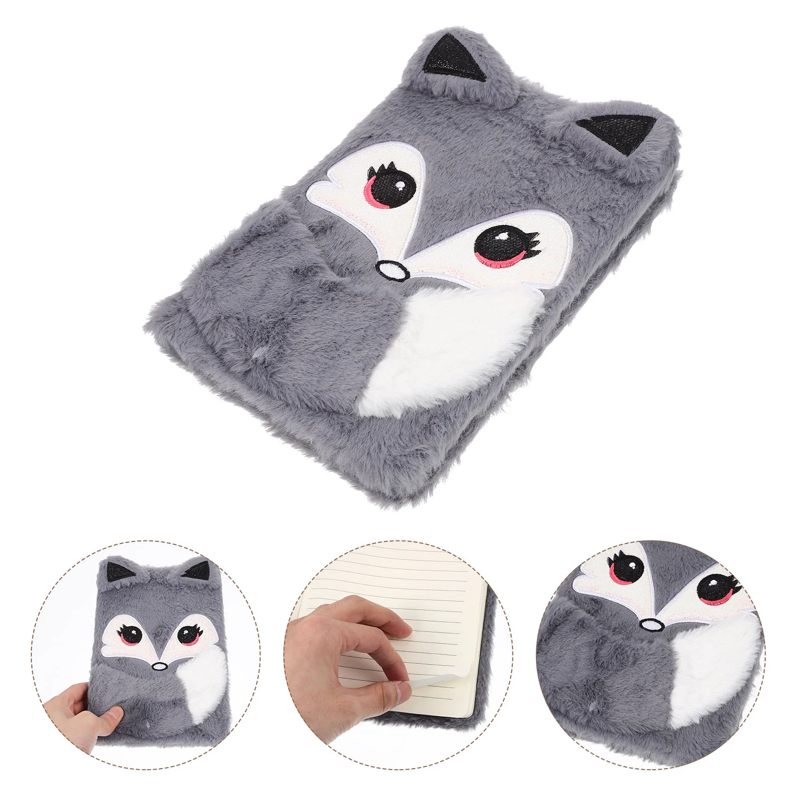 

Plush Notebook Journals Notebooks For Women for Girls Ages 8-12 Multi-function Lovely Journal Kids The