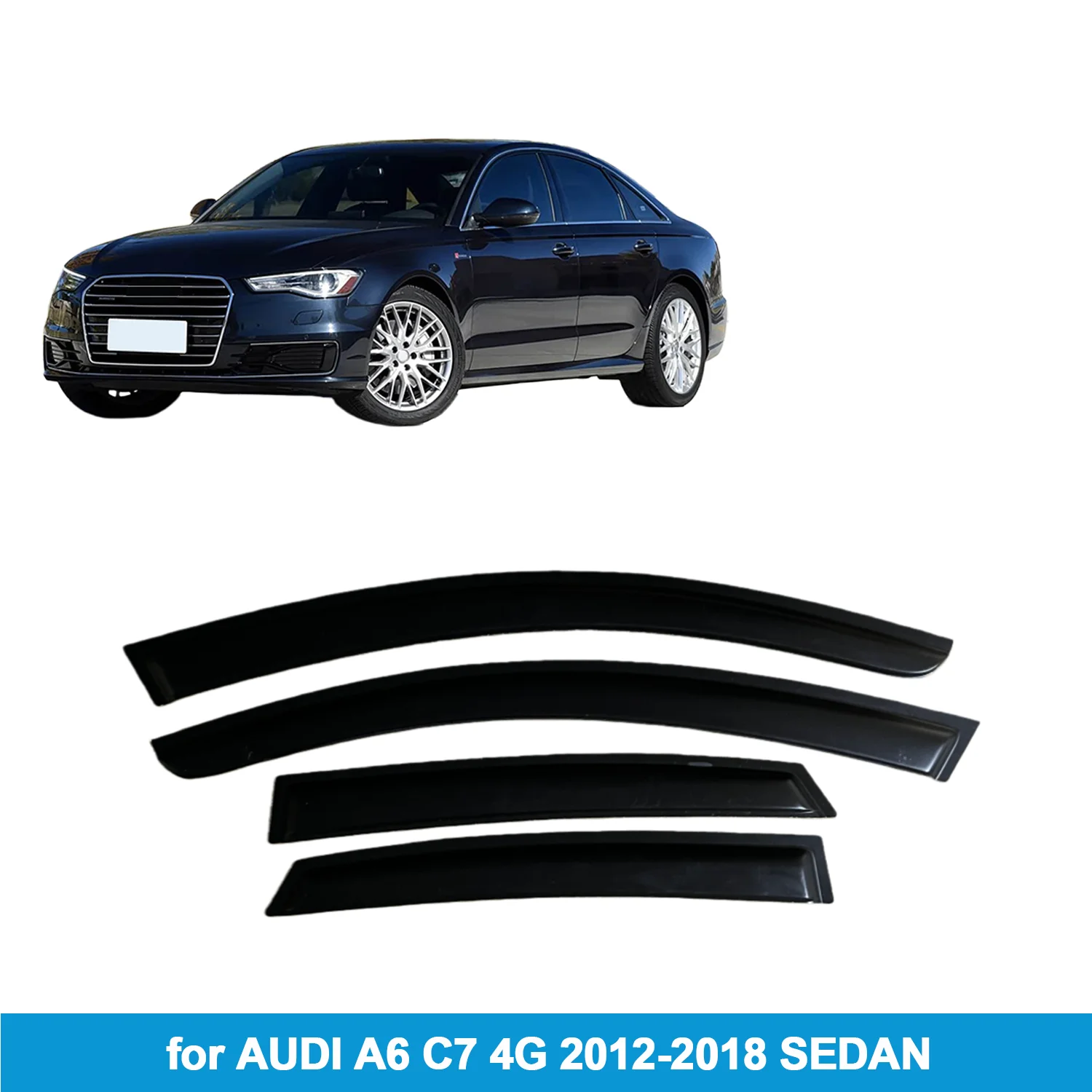 Cristal Espejo Retrovisor Izquierdo Para Audi A6 C7 4G (2012-2018) Y S6 – Reemplazo Directo Xukey
