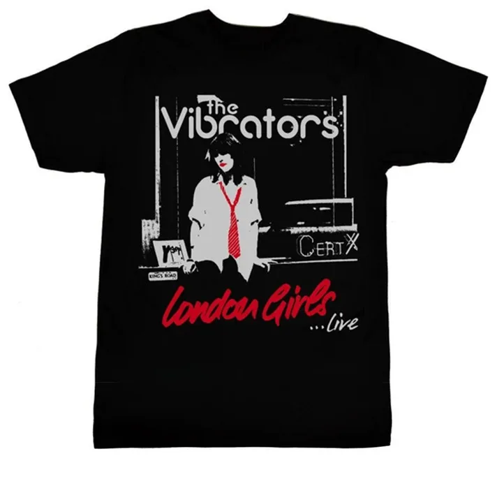 

The Vibrators band London Girl Live Unisex T-Shirt All Size S To 5XL