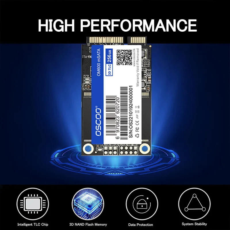内蔵型SSD OSCOO MSATA SSD 1TB OSCOO Wholesale Cheap MSATA SSD 128GB 256GB 512GB 1TB