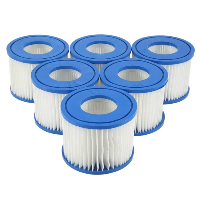 J1UL1N 6Pcs 풀 스파 교체 카트리지 유형 S1, -29001E 11692 온수 욕조 필터 유형 S1 Purespa 필터 펌프 카트리지