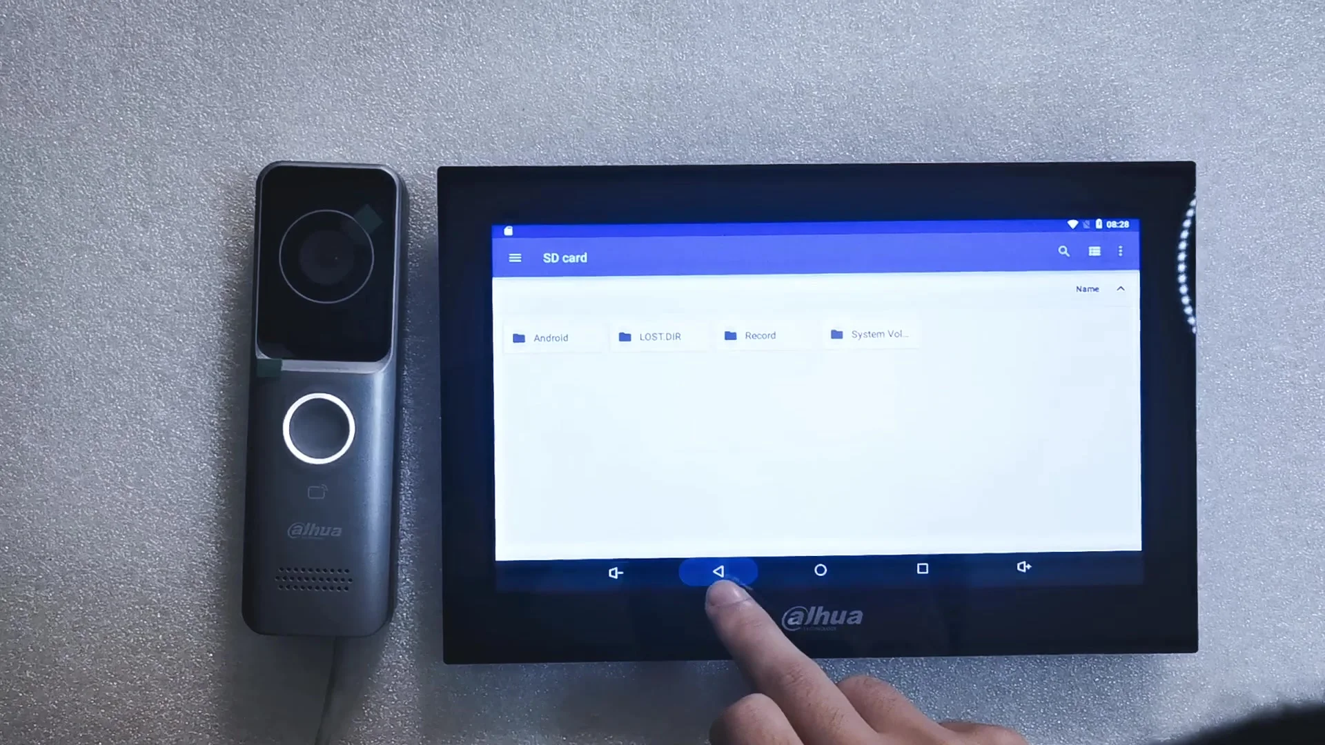 Dahua VTH5341G-W 10-дюймовый Android монитор