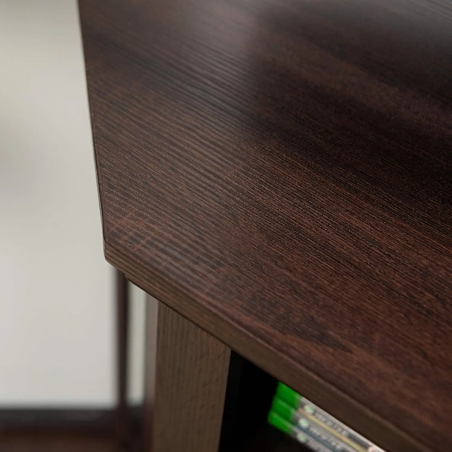 Alcott Classic Glass Door Fireplace Corner Entertainment Center TV Stand for TVs Up To 55 Inches 48 Inch Espresso 5