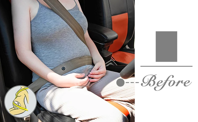 Auto Sitz Sicherheit Gürtel für Schwangere Frau Mutterschaft Mütter Bauch  Ungeborenes Baby Protector Teller Extender Kit Schwangerschaft Puffer  Einstellen - AliExpress