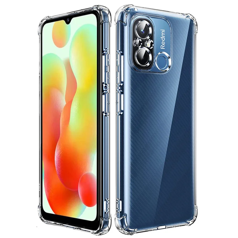 Custodia Per Redmi-12C, Cover Morbida In Silicone Antiurto Per Telefono Custodie Redmi 12C Case Redmi12C Cover Redmi 12 C Xiaomi Redmi 12C