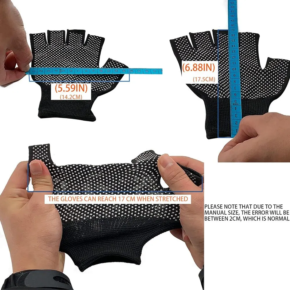 Lightweight Anti-Slip Fingerless Outdoor Cycling Gloves