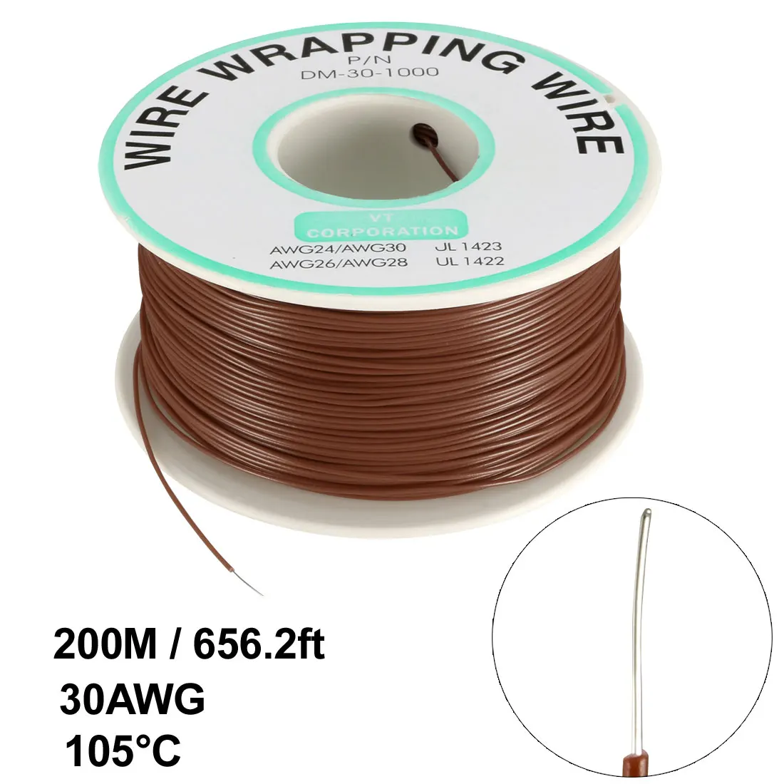 fio de cobre chapeado lata, cabo da