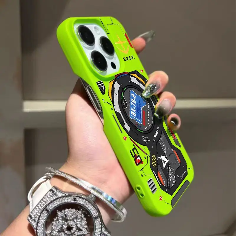 Sleek Y2K-Style Smartphone Protective Case with Half Pack Technology