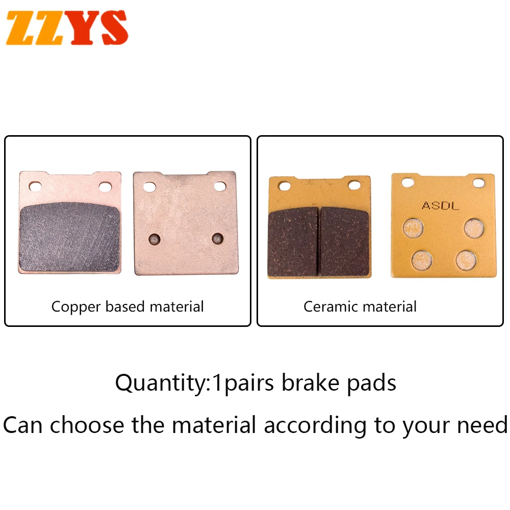 AHL Motorcycle Front & Rear Brake Pads Disks For Suzuki GSF 650 1250 - View #5