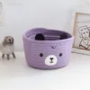 Cute Storage Baskets Rattan Woven Bedroom Household Decor Organizer Case Key Snacks Desktop Sundries Deposit Tidy Box Items 5