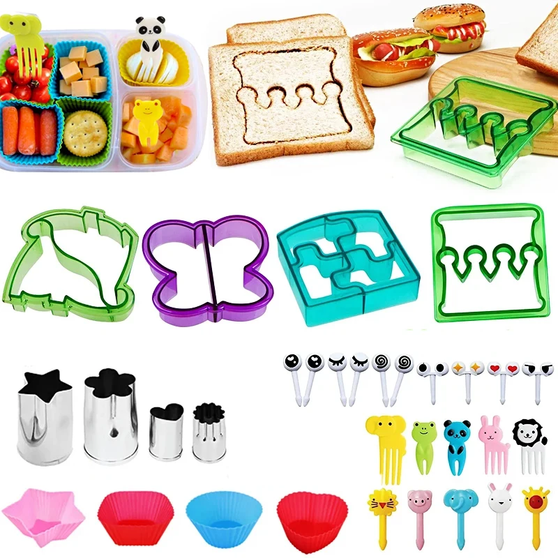 Plastic Sandwich Cutter Set 1