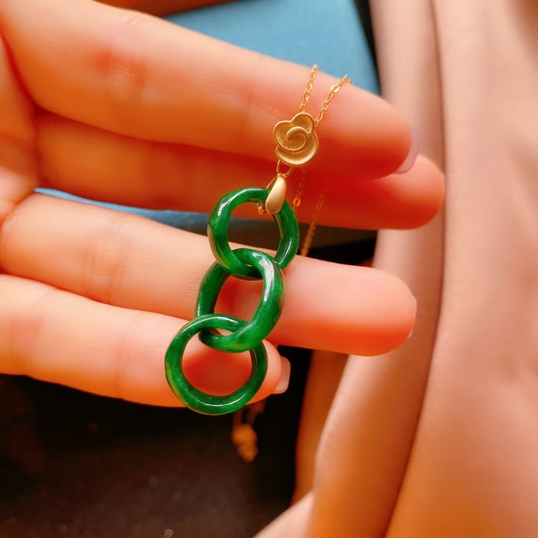 

1Pcs/Lot Natural Emerald Dry Sapphire Stone Earrings Geometric Necklace Pendant Jewelry Bijou Collares Mujer Collier Femme
